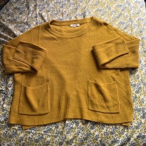 Madewell Crop Sweater